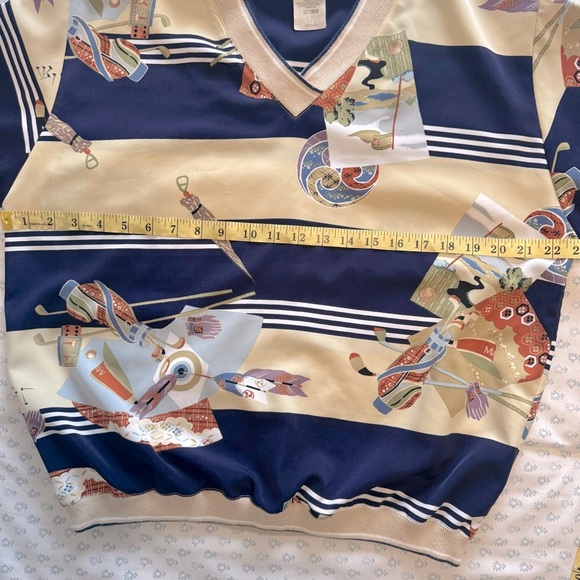 Vintage Marcia Women’s Golf V Neck Large Pullover - Picture 4 of 6